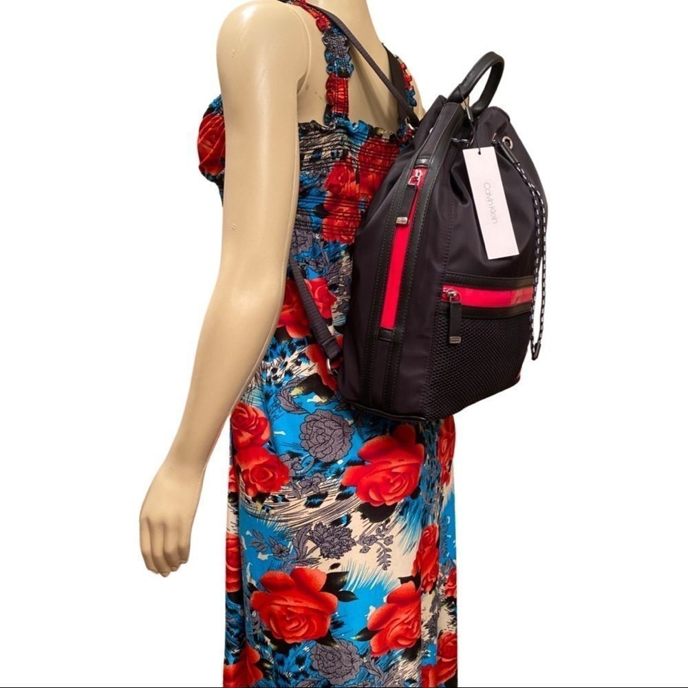 Calvin Klein Drawstring Backpack purse - Picture 5 of 5